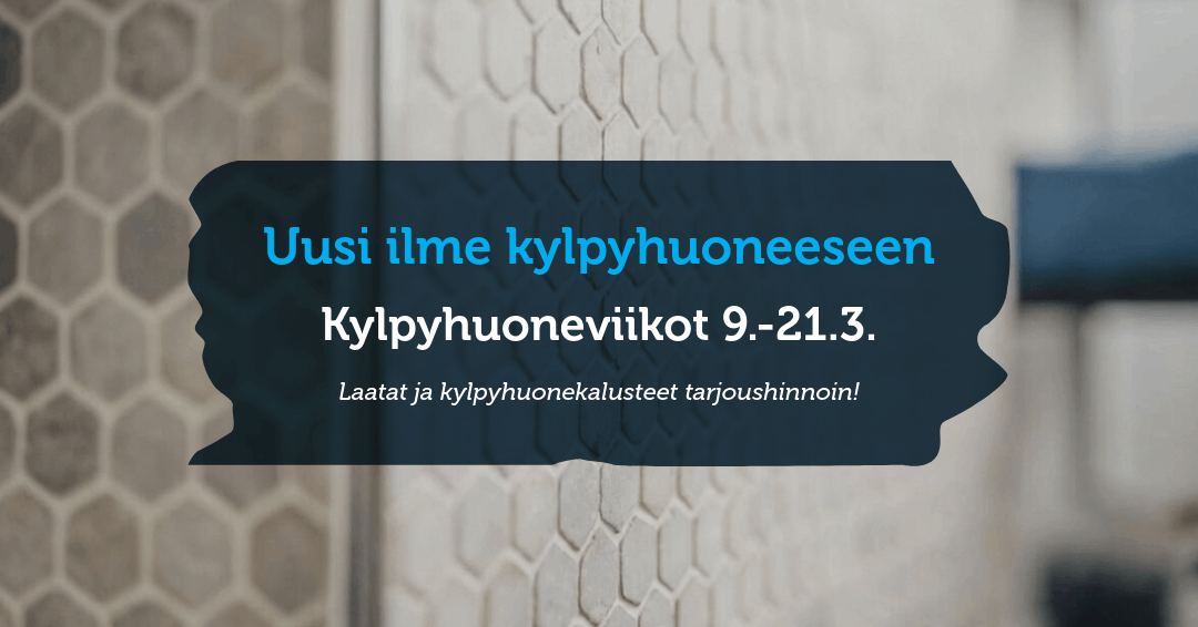 Uusi ilme kylpyhuoneeseen?